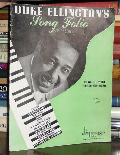 DUKE ELLINGTON'S SONG FOLIO Duke Ellington Sheet Music | Duke Ellington ...