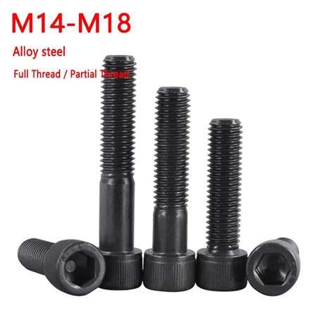 M14 M16 M18 Hexagon Hex Socket Cup Head Screw Bolts Size 129