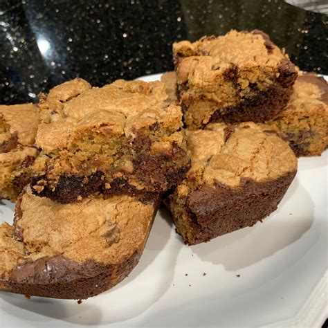 Brookies Cookie Brownies With Peanut Butter Etsy