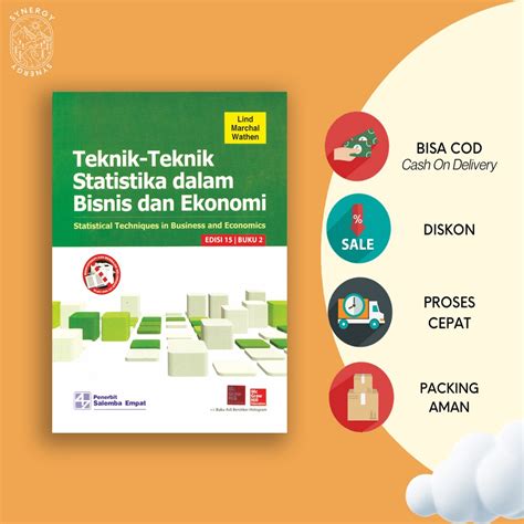 Jual Teknik Teknik Statistika Dalam Bisnis Dan Ekonomi Edisi Buku