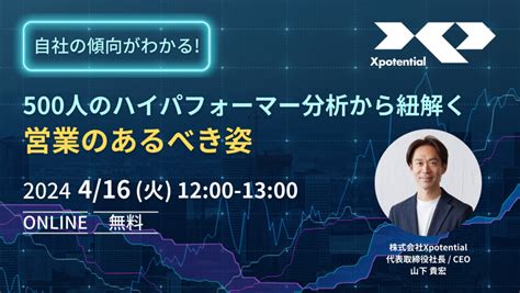 500人のハイパフォーマー分析から紐解く営業のあるべき姿 Sales Enablement（セールスイネーブルメント）