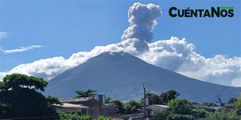 Precauciones ante actividad de volcán de San Miguel Cuentanos El Salvador