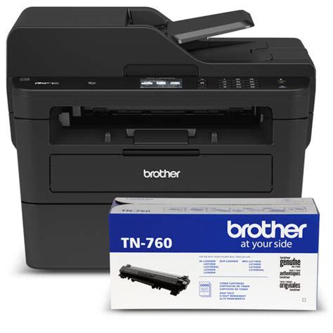 Brother Mfc L2750dw Compact Monochrome Laser Multifunction Bundle With