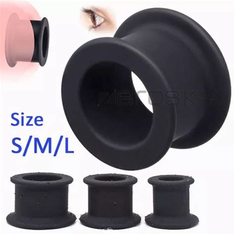 SILICONE HOLLOW ANAL OPENING BUTT PLUG ENEMA MALE PROSTATE Massage Dildo Toy Gay EUR