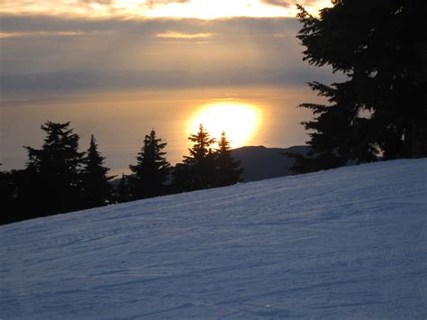 Casey and Audrey: Cypress Night Skiing 2