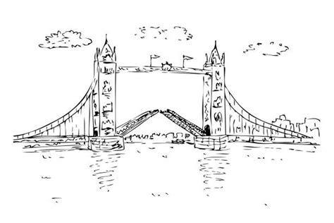 570 Stone Bridge Drawing Stock Illustrations Royalty Free Vector