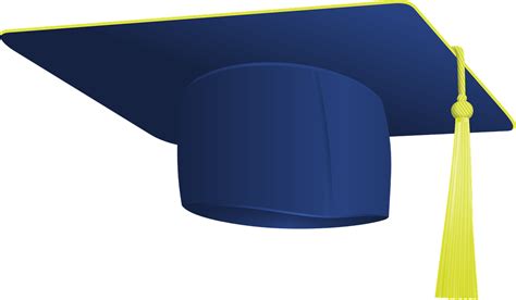 Blue Graduation Hat Png Clipart Full Size Clipart 51734 Pinclipart