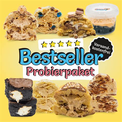 Das Cookie Factory Bestseller Probierpaket Cookie Factory