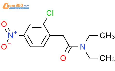 689300 53 6 Benzeneacetamide 2 chloro N N diethyl 4 nitro CAS号 689300