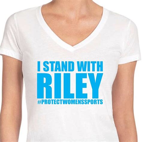 I Stand With Riley Gaines Shirt Etsy