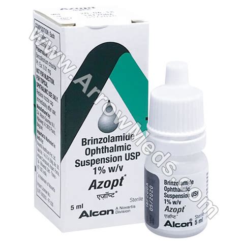 Azopt Eye Drop 5 Ml Effective Relief With Brinzolamide