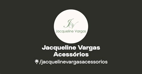 Jacqueline Vargas Acessórios Instagram Linktree