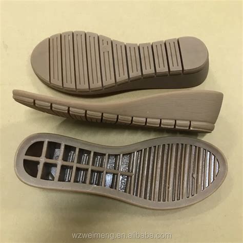 Rubber Material Shoe Sole For Lady Sandals Factory In China - Buy ...