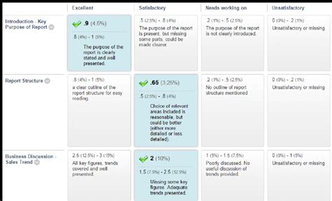 Rubric Assessment Tool