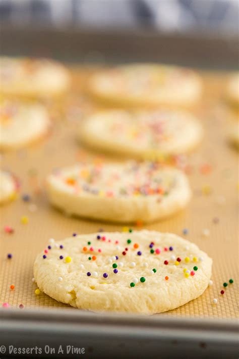 3 Ingredient Sugar Cookies 3 Ingredient Cookies No Egg