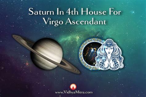 Saturn In Th House For Virgo Ascendant In Vedic Astrology Vidhya Mitra