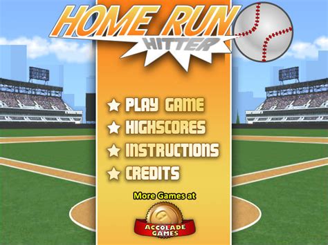 Best Games Ever Home Run Hitter Play Free Online