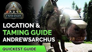 Andrewsarchus Location And Taming Guide Ark Fjordur Doovi