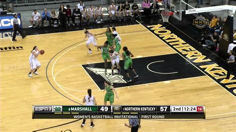 Nku Women S Basketball Highlights Vs Marshall Wbi First Round