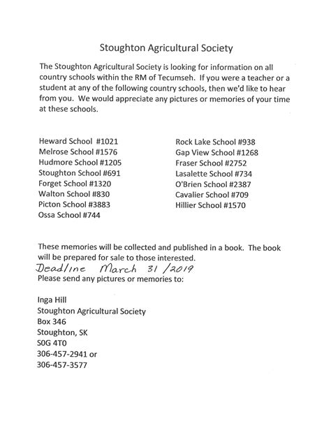 Reading stoughton sk obits reveals the town amazing pioneer history 22