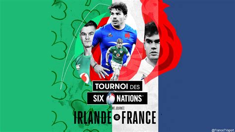 Rugby Plus de 5 6 millions de téléspectateurs pour Irlande France