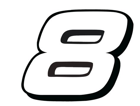 Dale Earnhardt Jr Number 8 Logo Png By Davidgracian On Deviantart