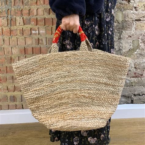 Woven Jute Basket