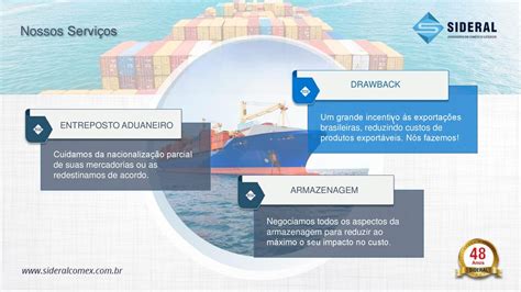 SIDERAL COMEX Especialistas Em Assessoria Aduaneira E Ppt Carregar