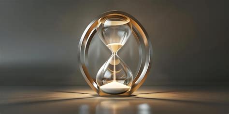 Premium Photo The Unidirectional Flow Of Time A Comparison To An Hourglass Concept Philosophy