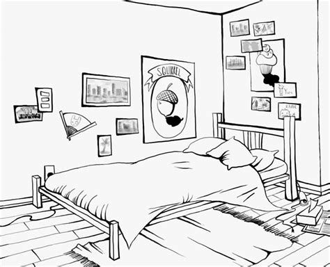 Bedroom Drawing Pencil at GetDrawings | Free download