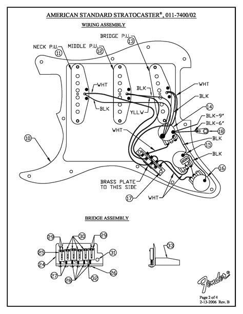 Fender American Standard Strat Wiring Diagram » Wiring Diagram