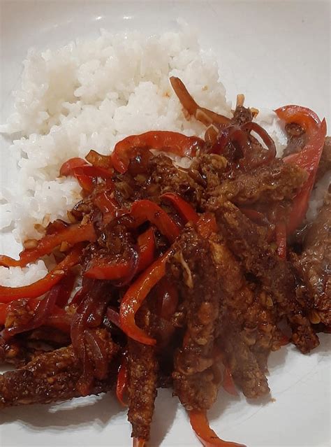 Crispy Chilli Beef Recipe Image By RedWineGirl Pinch Of Nom