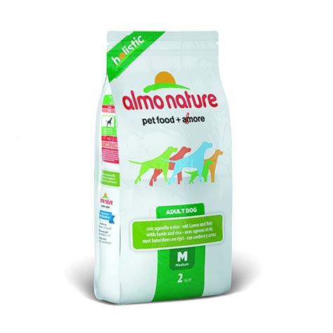 Almo Nature - сухой корм для взрослых собак, мясо с ягненком