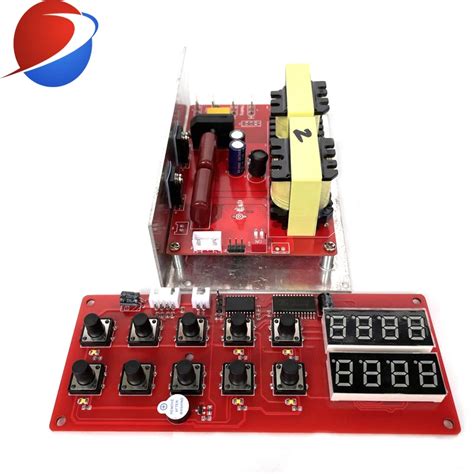 Piezoelectric Transducer Pcb Driver Circuit Board 100watt Cleaning