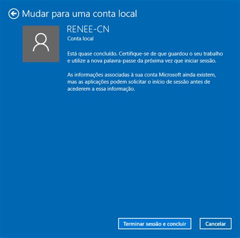 Como Remover A Conta Da Microsoft Do Windows 10 Rene E Laboratory