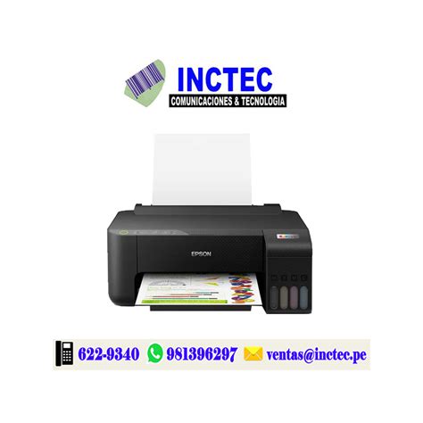 Impresora Epson EcoTank L1250 Sistema Continuo