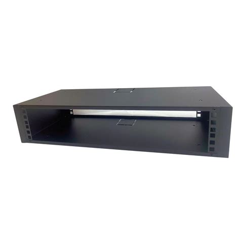 Ad Tek Products Network Cabs 2U 19 Inch Desktop Wall Mount Rack 225mm