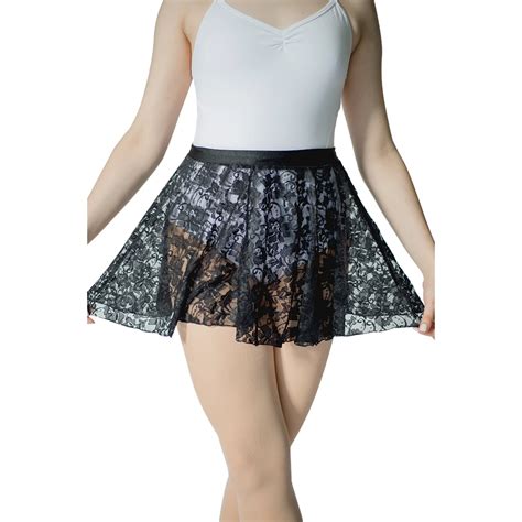 Adult Girls Ballet Lace Pull On Dance Skirts Leotard Matching Skirts