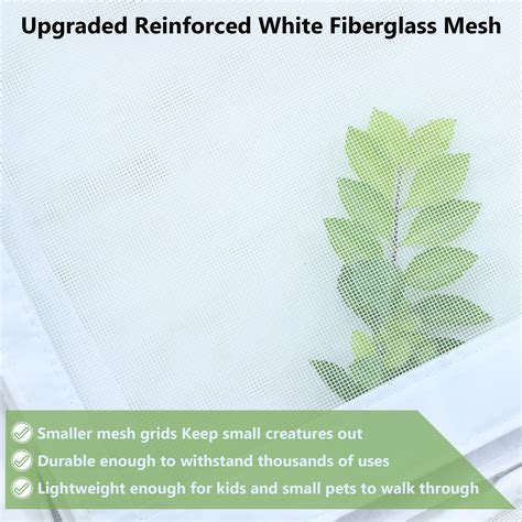 Snapklik.com : Upgraded Reinforced Magnetic Screen Door Fits Door 72x80