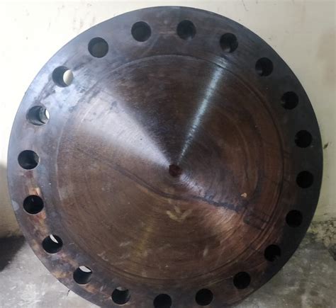 MTT ASTM A105 Round Carbon Steel Blind Flange At Rs 130 Piece In Mumbai