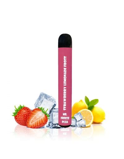 Vaper Descartavel Mr Freeze Plus Strawberry Lemonade Frost Mg Ml