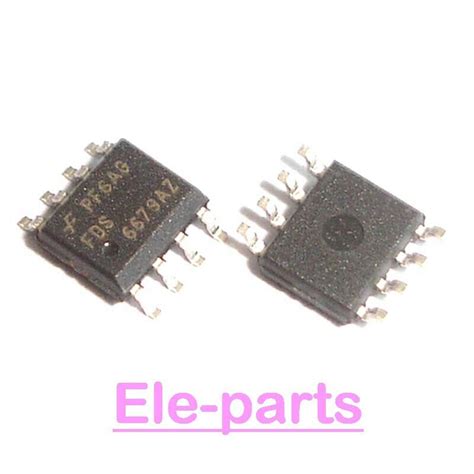 10 PCS FDS6679AZ FDS6679 SMD-8 6679AZ SOP-8 P-Channel Power Trench ...