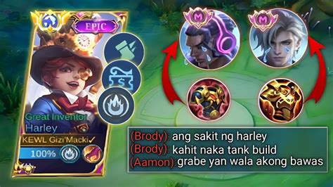 Tanky But Painfull Anti Burst Heroes Build Harley Users Try This And