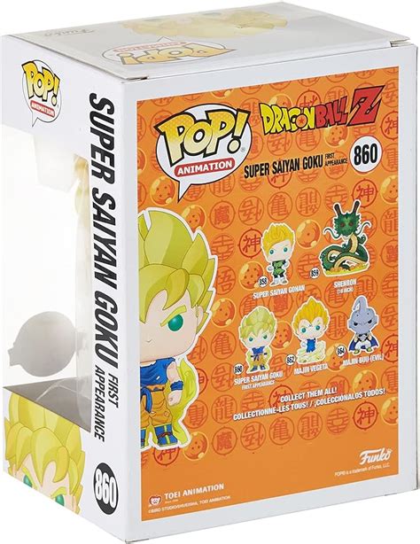 Ripley Funko Pop Dragon Ball Z Glows In The Dark Super Saiyan Goku First Appearance 860