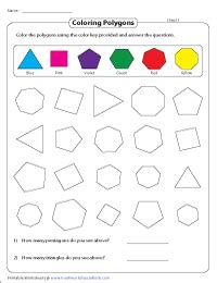 sorting polygons worksheet