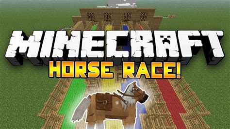 Minecraft Horse Race Mini Game 1 Wsky Bajan Bodil40 And Bashur