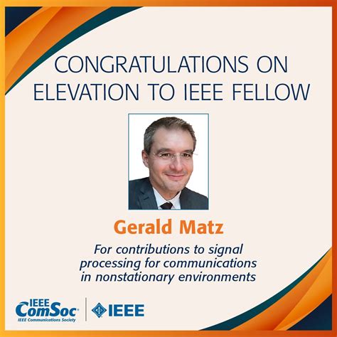IEEE Communications Society on LinkedIn: #comsoc #fellow #ieee #technews 