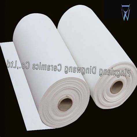 Cutomized Refractory Ceramic Fiber Paperthermal Insulation Paper China Fire Resistant And