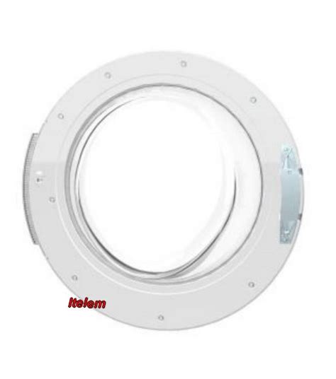 Hublot complet avec charnière lave linge Bosch Siemens 00702919