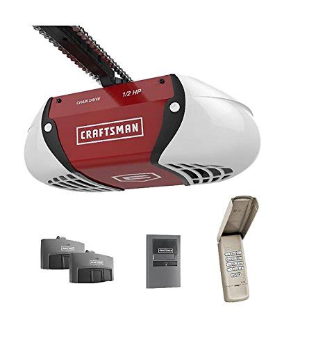 Craftsman Hp Smart Garage Door Opener Myq Smartphone Controlled